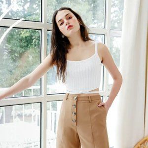 Petite Studio white tank top S